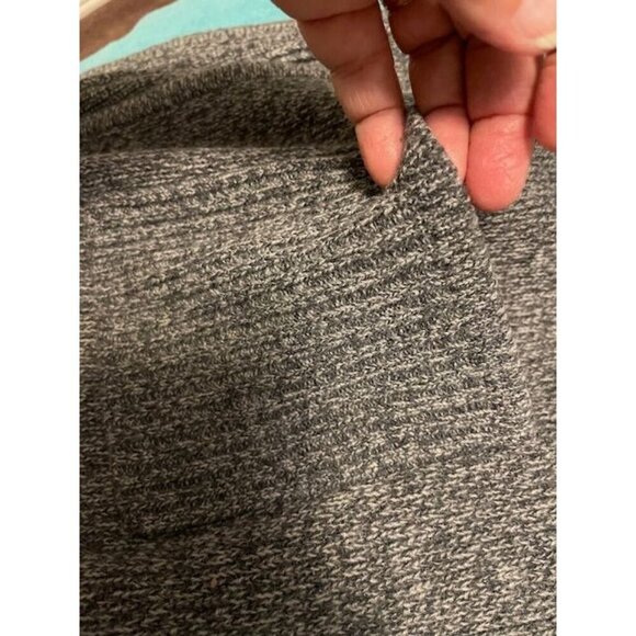 Coldwater Creek Women's 1X Gray Knit Dolman sleeve Cardigan Sweater, Button Clos - Picture 10 of 15